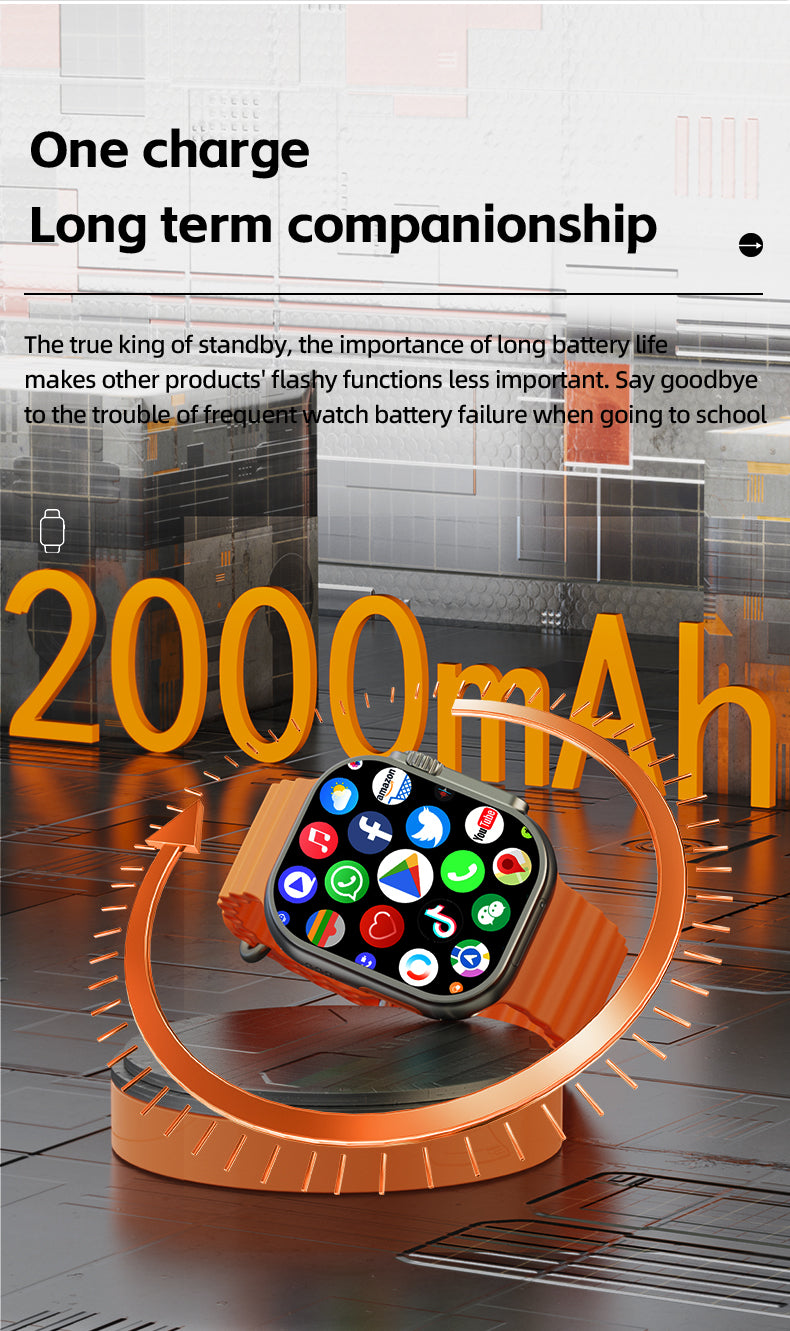 StarTech 2026 Smart Watch – 4G Calling, Camera, Health & Sports Tracking