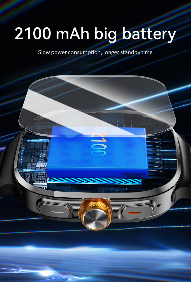 2026 Smart Watch with SIM Card & Camera | Large Screen, Gaming & Streaming
