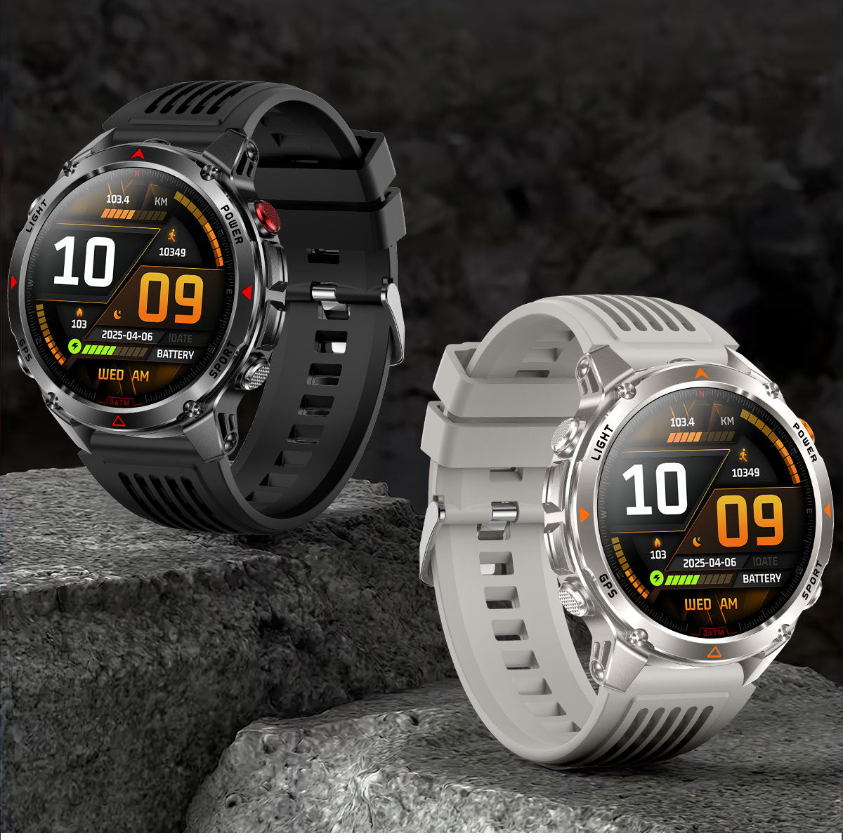 2026 GPS Smart Watch | Waterproof Outdoor Sports & Swim Fitness Tracker