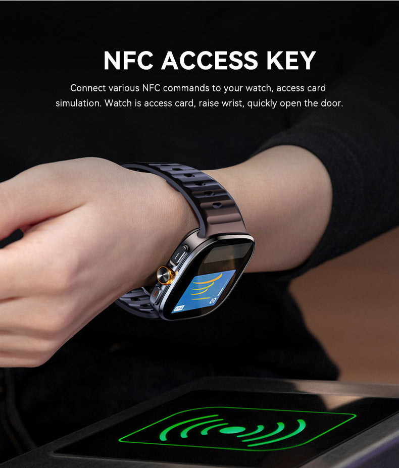 2026 Smart Watch with SIM Card & Camera | Large Screen, Gaming & Streaming