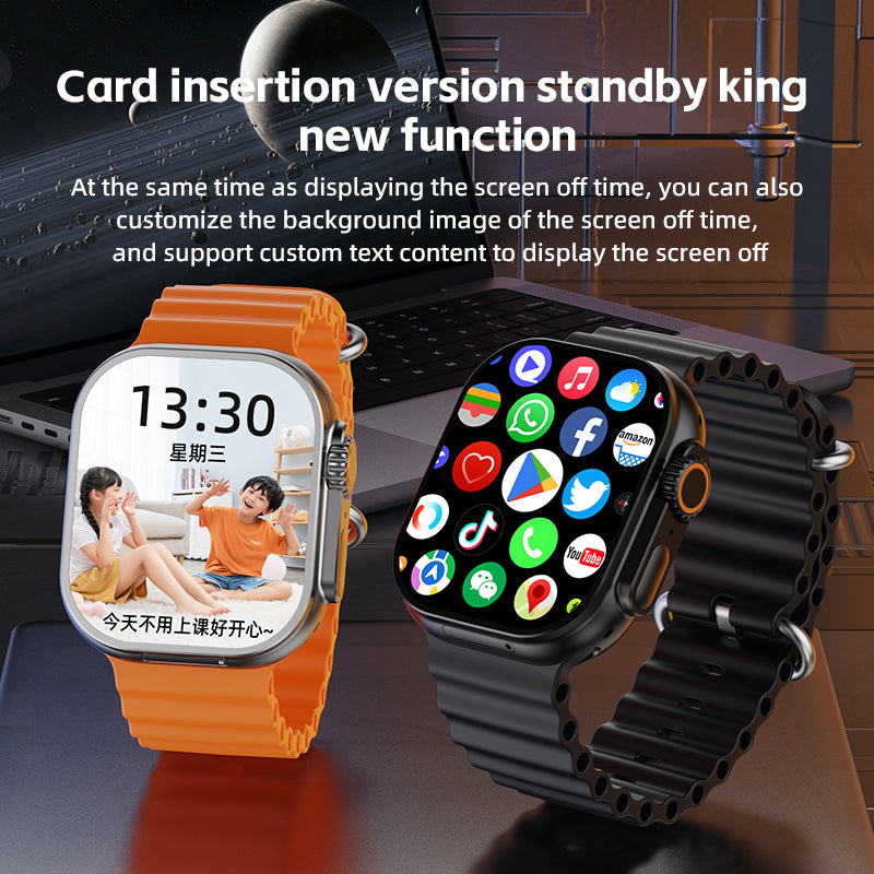 StarTech 2026 Smart Watch – 4G Calling, Camera, Health & Sports Tracking