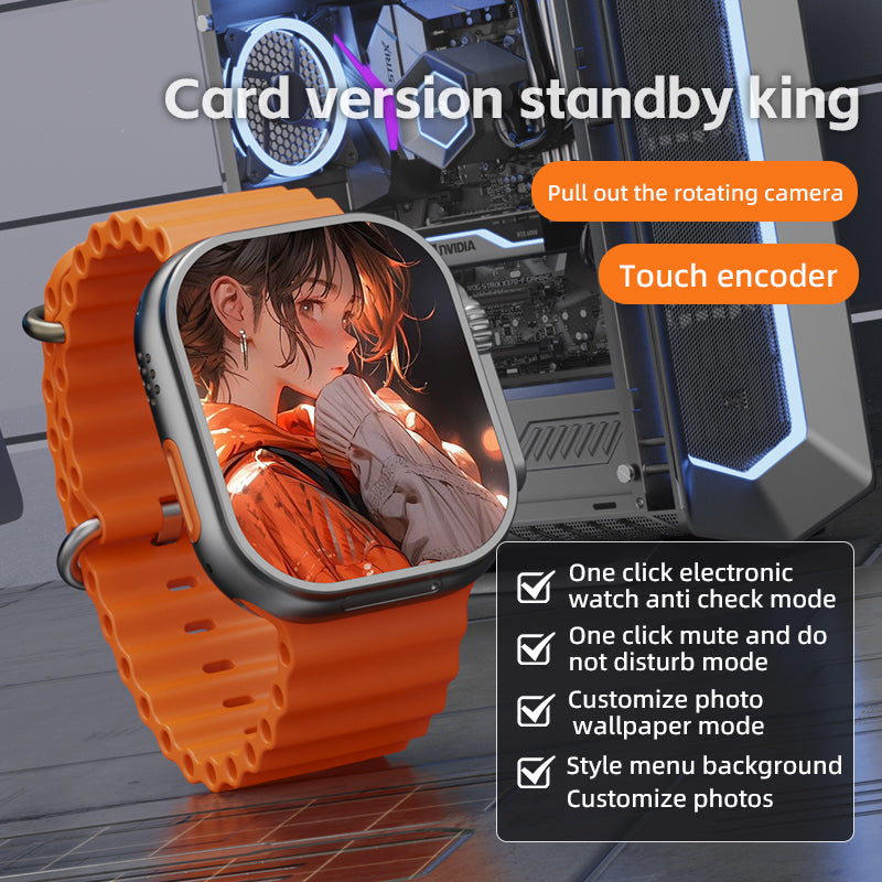 StarTech 2026 Smart Watch – 4G Calling, Camera, Health & Sports Tracking